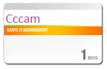 Code Cccam 1 mois